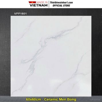 Gạch 60x60 Nice VPP1601 Trắng Khói