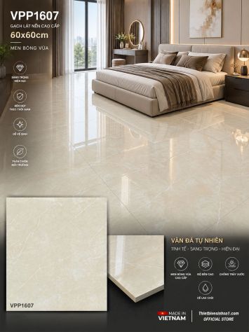 Gạch 60x60 Nice VPP1607 Vân Vàng