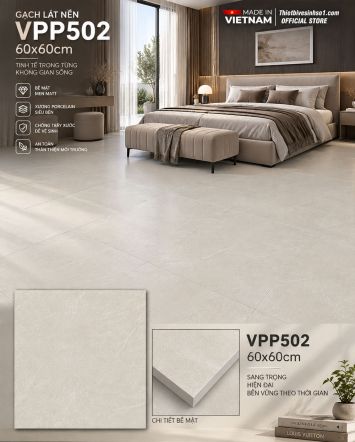 Gạch 60x60 Nice VPP502 Vân Vàng