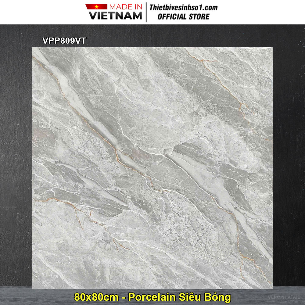 Gạch 80x80 Nice VPP809VT Vân Đá Xám Gạch 80x80 Nice VPP809VT Vân Đá Xám