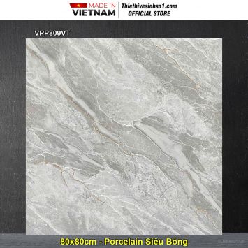 Gạch 80x80 Nice VPP809VT Vân Đá Xám
