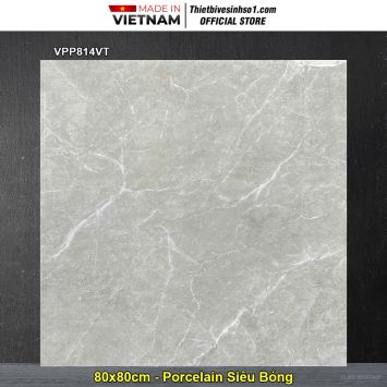 Gạch 80x80 Nice VPP814VT Vân Đá Xám