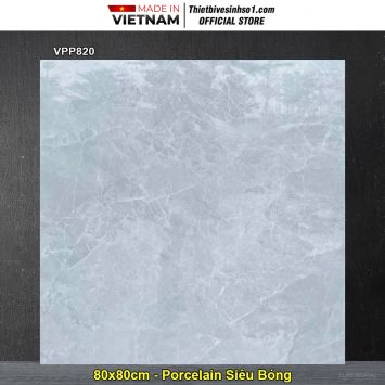 Gạch 80x80 Nice VPP820 Vân Đá Xám