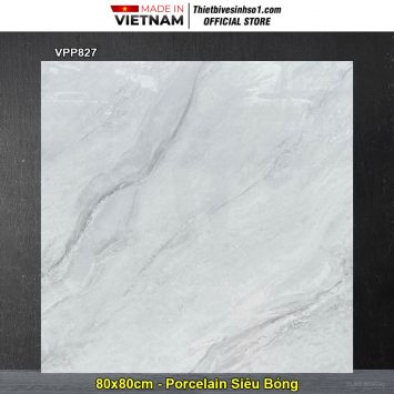 Gạch 80x80 Nice VPP827 Vân Đá Xám