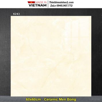 Gạch 60x60 Tasa 6243 Vàng Nhạt