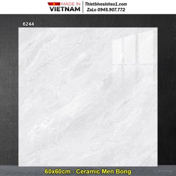 Gạch 60x60 Tasa 6244 Vân Xám Nhạt