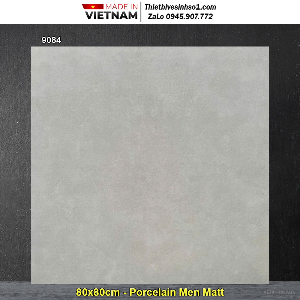 Gạch 80x80 Tasa 9084 Vân Xi Măng