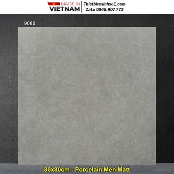 Gạch 80x80 Tasa 9080 Vân Xi Măng