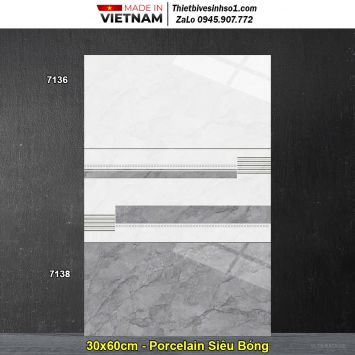 Gạch 30x60 Tasa 7138-7136