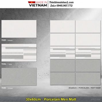 Gạch 30x60 Tasa 7085-7083