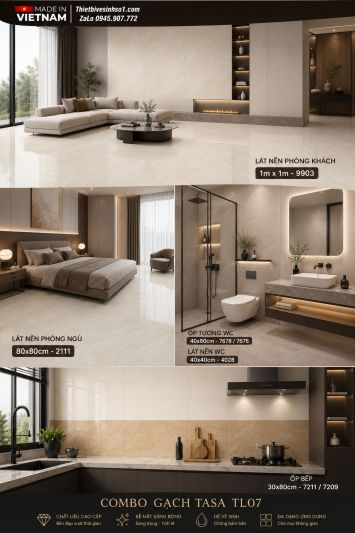 Combo Gạch Ốp Lát Tasa TL07