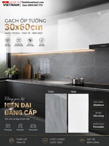 Gạch 30x60 Tasa 7434-7432