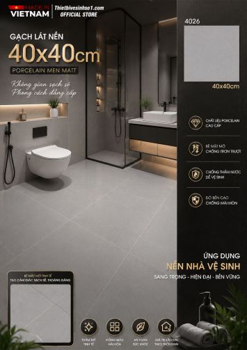 Gạch 40x40 Tasa 4026