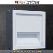 Gạch Thông Gió Màu Trắng T15