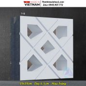 Gạch Thông Gió Màu Trắng T18