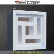 Gạch Thông Gió Màu Trắng T26