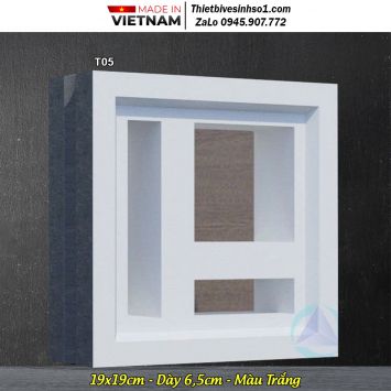 Gạch Thông Gió Màu Trắng T05