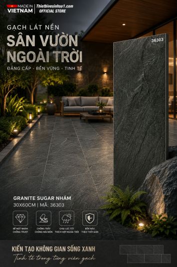 Gạch 30x60 Toko 36303 Lát Sân