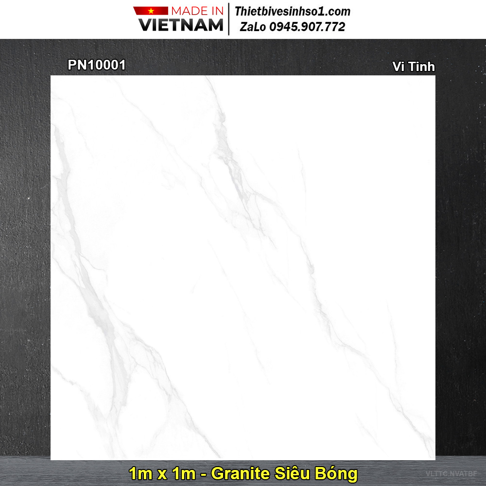 Gạch 1m x 1m TTC PN10001 Trắng Khói