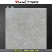 Gạch 60x60 TTC EM66003 Vân Ghi Xám