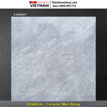 Gạch 60x60 TTC EB66007 Đá Ghi Xám