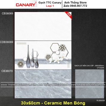 Gạch 30x60 TTC Canary CB36069-CB36070