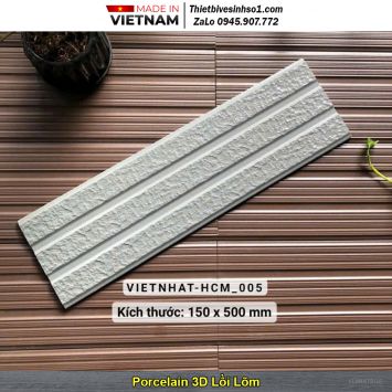 Gạch Thẻ Trang Trí 15x50 Việt Nhật HCM-005