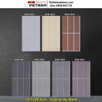 Gạch Thẻ Trang Trí Việt Nhật SKB