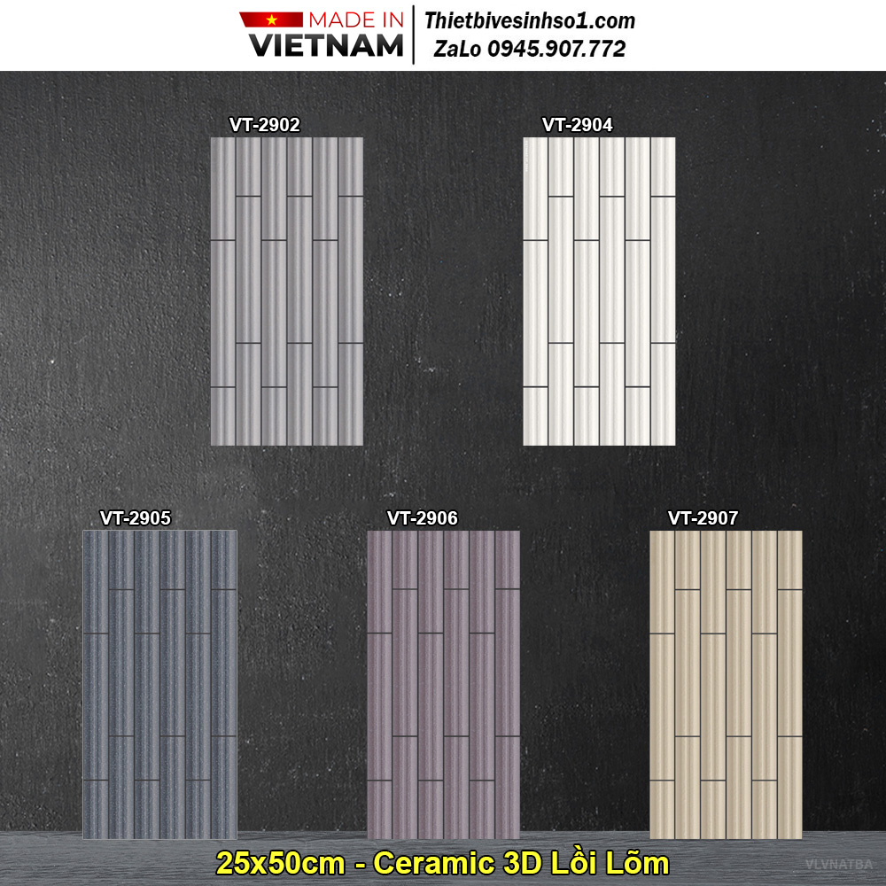 Gạch Ốp Trang Trí 25x50 Việt Nhật VT-29 Gạch Ốp Trang Trí 25x50 Việt Nhật VT-29