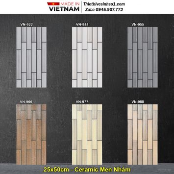 Gạch Ốp Trang Trí 25x50 Việt Nhật VN-9