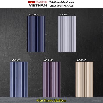 Gạch Ốp Trang Trí 25x50 Việt Nhật AD-256