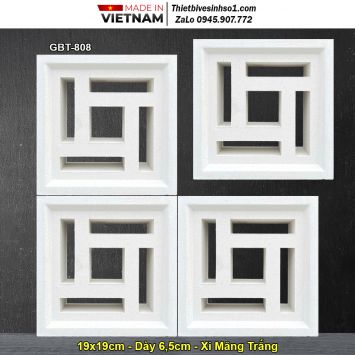 Gạch Thông Gió Xi Măng Trắng GBT-808