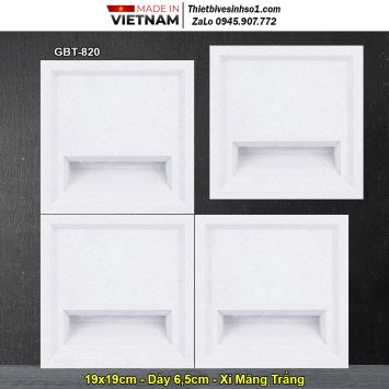 Gạch Thông Gió Xi Măng Trắng GBT-820