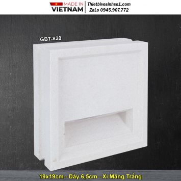 Gạch Thông Gió Xi Măng Trắng GBT-820