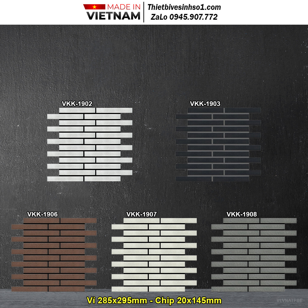 Gạch Thẻ Trang Trí Việt Nhật VKK-19
