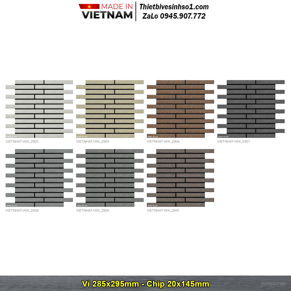 Gạch Thẻ Trang Trí Việt Nhật VKK-29