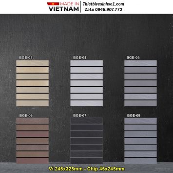 Gạch Thẻ Trang Trí Việt Nhật BGE
