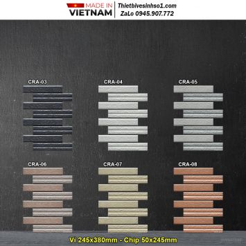Gạch Thẻ Trang Trí Việt Nhật CRA