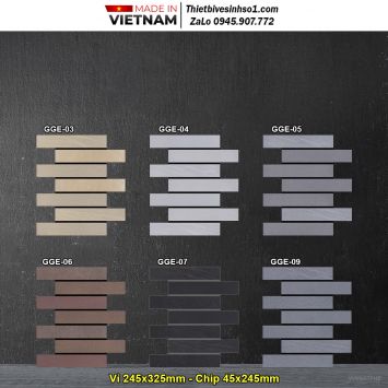 Gạch Thẻ Trang Trí Việt Nhật GGE