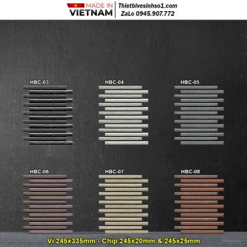 Gạch Thẻ Trang Trí Việt Nhật HBC