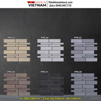 Gạch Thẻ Trang Trí Việt Nhật PPE