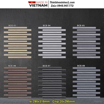 Gạch Thẻ Trang Trí Việt Nhật SCE