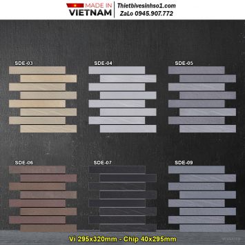 Gạch Thẻ Trang Trí Việt Nhật SDE