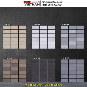 Gạch Thẻ Trang Trí Việt Nhật VHE