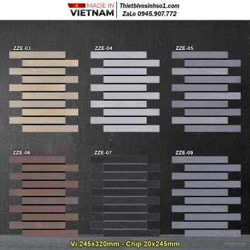 Gạch Thẻ Trang Trí Việt Nhật ZZE