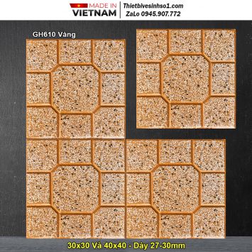 Gạch Terrazzo GH610 Vàng