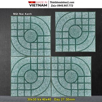 Gạch Terrazzo Mắt Nai Xanh