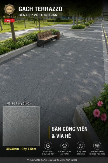 Gạch Bê Tông Giả Đá