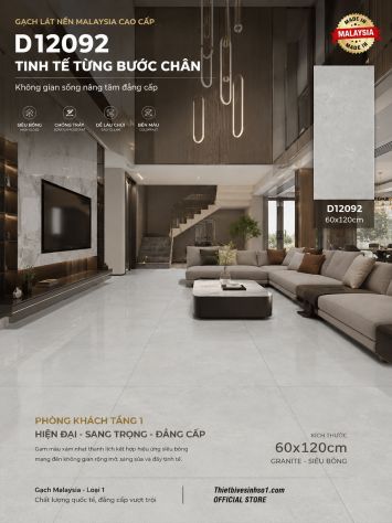 Gạch 60x120 Malaysia D12092