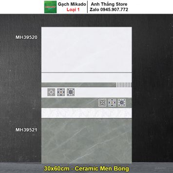 Gạch 30x60 Mikado MH39521-MH39520